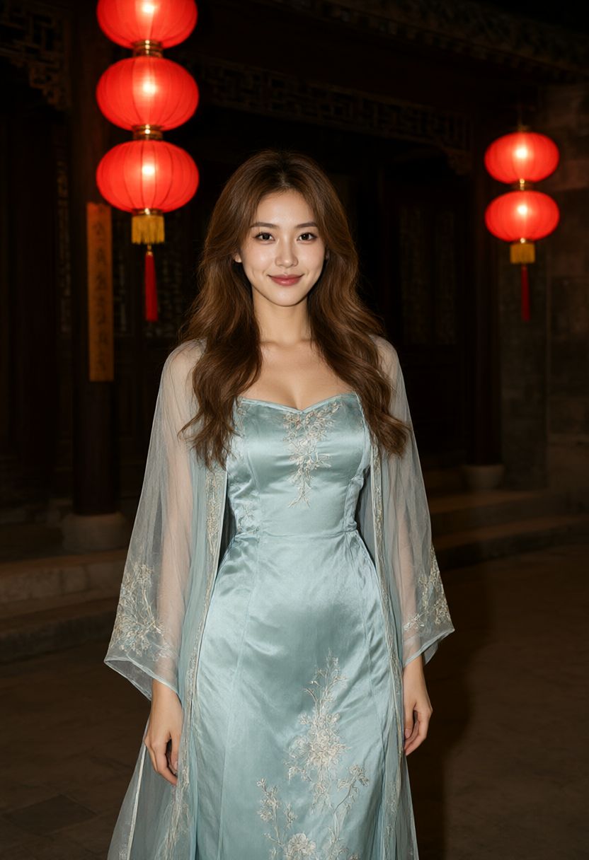郭母坐在窗边听孩子解释